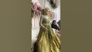 Pesona pengantin cantik dan identik di pernikahan perkampungan #youtube #wedding #feedshorts #fyp