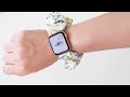 HOW TO MAKE A SCRUNCHIE APPLE WATCH BAND DIY