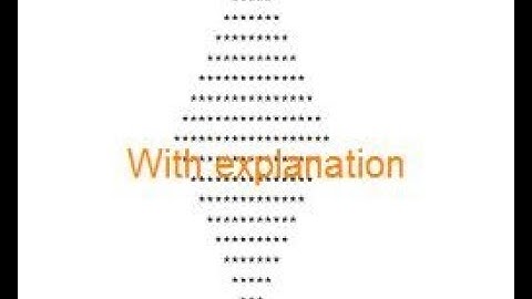 Diamond pattern using java