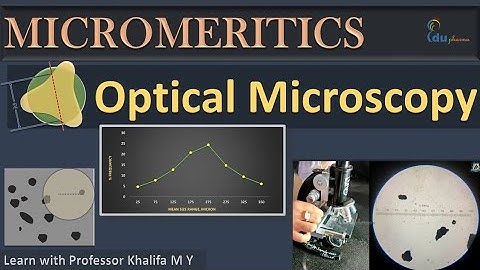 Optical Microscopy method #physicalpharmaceutics #pharmacy