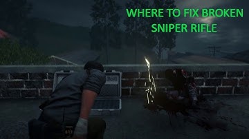 The Evil Within 2 - Where To Fix Broken Sniper Rifle (Location)