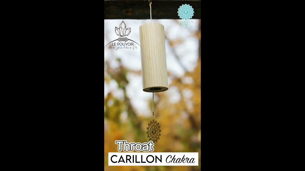 Carillon Feng Shui Petit - 7 Chakras - Equilibre - Harmonie