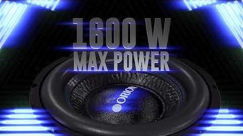 Orion CBW124D 🔊 12” Dual-Coil Subwoofer – 400W RMS / 1600W Peak Bass Monster