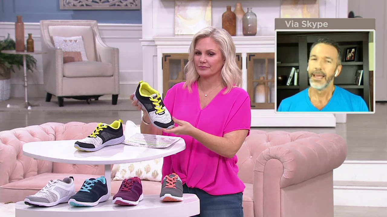 vionic gored lace sneakers