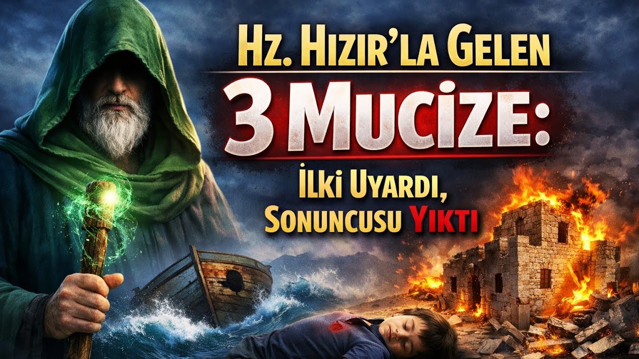 Hz. Hızır’la Gelen 3 Mucize: İlki Uyardı, Sonuncusu Yıktı - İbretlik Dini Hikayeler