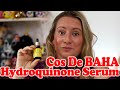 Cos De BAHA Skincare Hydroquinone 2% Brightening Serum Review and How to - Thoughts on Hydroquinone