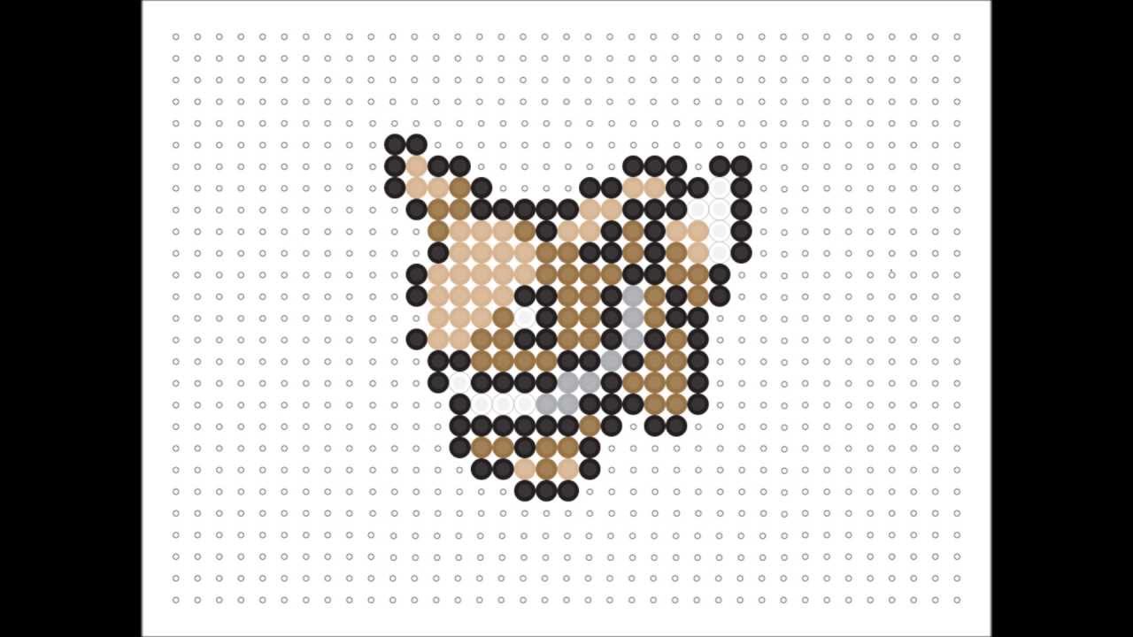 Hama Bead Eevee (Pokemon Series #6) - YouTube