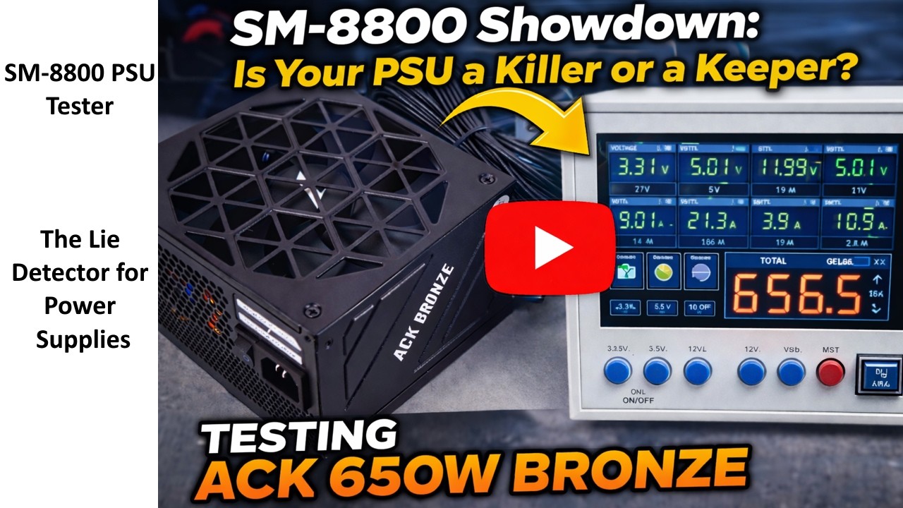 Nguồn máy tính FIRST PLAYER ACK-BRZ-650 650W 80 Plus Bronze