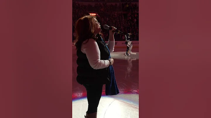 Stacy Ingram Canadian National Anthem January 13, ...