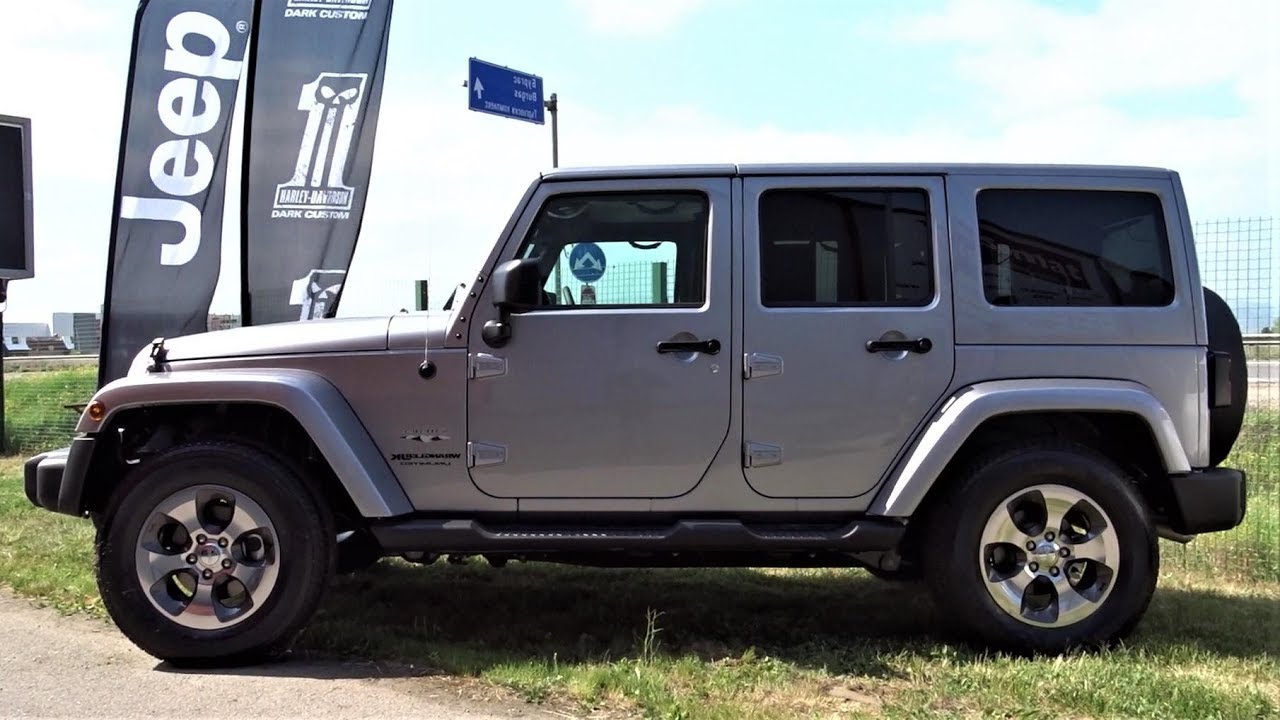 New Jeep Wrangler Unlimited Sahara 2018 Walkaround Interior Exterior Details