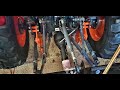 Kubota L3901 modifications part 10 - Telescopic 3 point hitch stabilizer arms