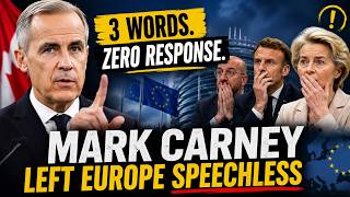 Mark Carney Dropped 3 Words in Brussels — Europe Had No Response