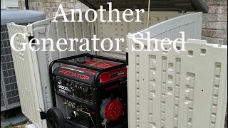 Yet another generator shed
