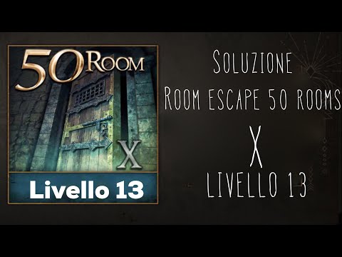 Soluzioni Room Escape 50 rooms 10 Walkthrough livello 13 level 13