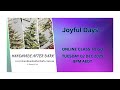 Online Class to Go - Joyful Days