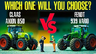 Fendt VS Claas. Purchasing a first tractor. Construction site. Episode 1