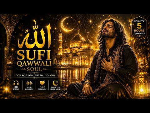 Best Sufi Zikr 6 Hours | Allah Hu Allah Hu | Sleep & Meditation Music