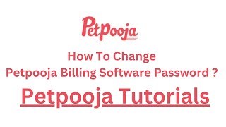 How To Change Petpooja Billing Software Password | Petpooja Tutorial screenshot 1