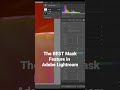 The #1 BEST Mask Feature In Adobe Lightroom