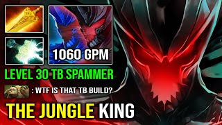 That is How a 11K MMR Terrorblade Spammer Jungle to Get 1060 GPM with Radiance + Mjollnir Dota 2