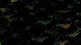 Hacker attack detected on black screen. Animation. Abstract computer screen with hacking programming