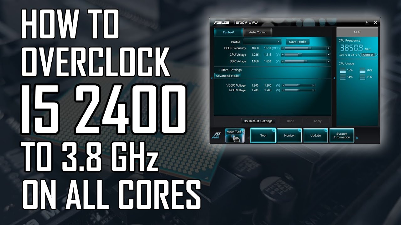 intel core i5 2400 overclock guide