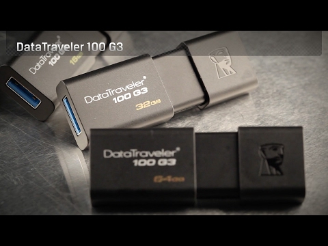 Kingston DT100G3/128GB DataTraveler 100 G3, USB 3.1 (100MB/s R