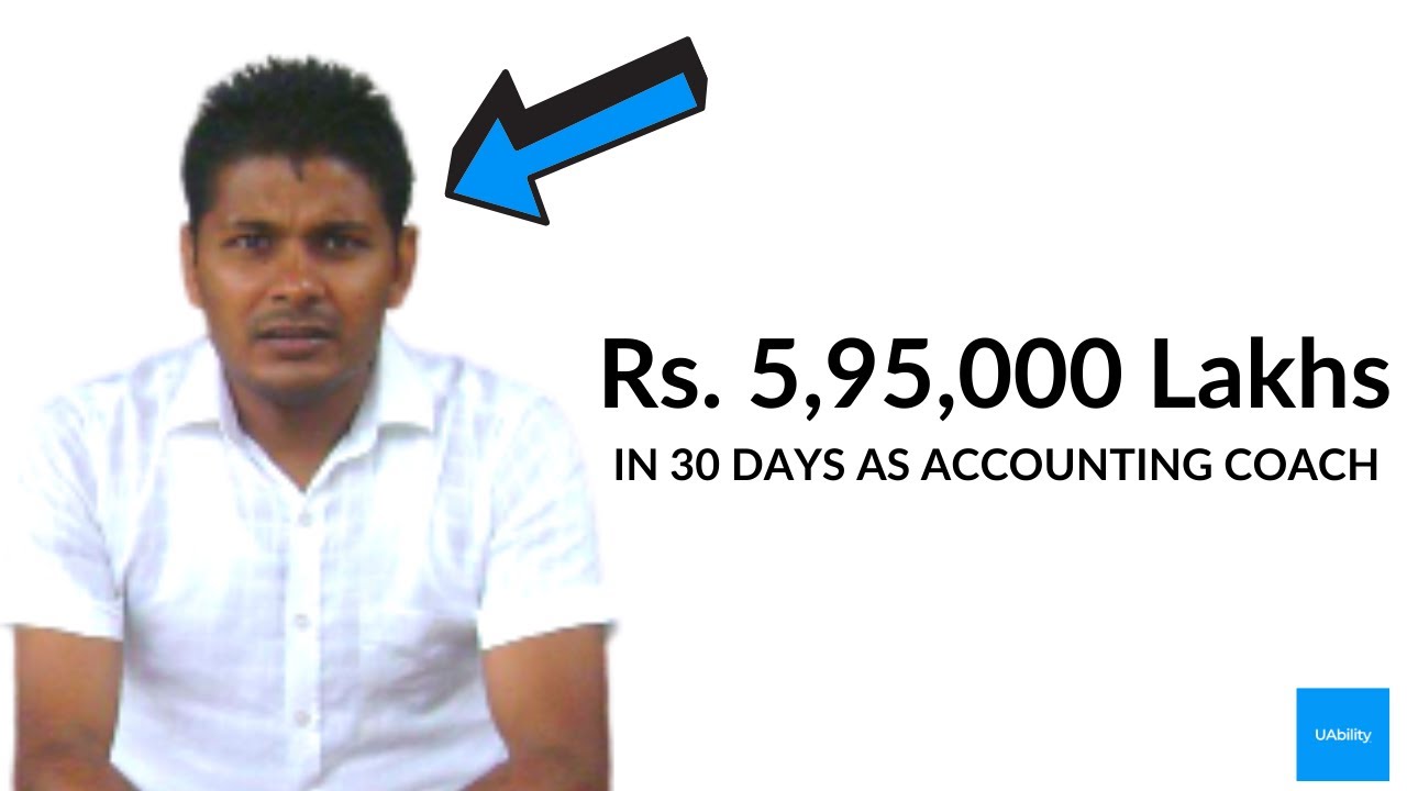 How Pradeep Achieved Rs 5.95 Lakhs in 30-Days As An Accounting Coach