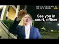 Karen Attorney Ridicules Officers, Convinced She's Above the Law
