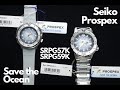 Seiko Prospex Save the Ocean - SRPG57K & SRPG59K Hands On First Impressions Review