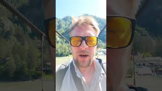 Барангол! Подвесной мост над Катунью.