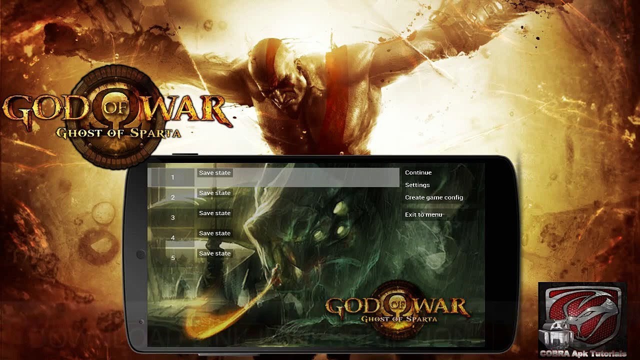 Download God of War Ghost of Sparta APK Highly Compressed