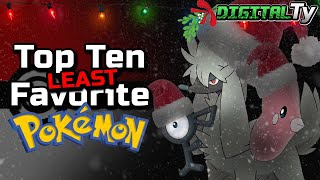 Top Ten Least Favorite Pokemon - DigitalTy
