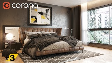 Corona Render Modeling &  lighting tutorial In 3ds max Part 03