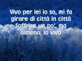 Vivo Per Lei Con Letra