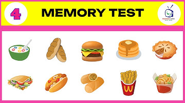 VISUAL MEMORY TEST | Train Your visual memory - Video 4