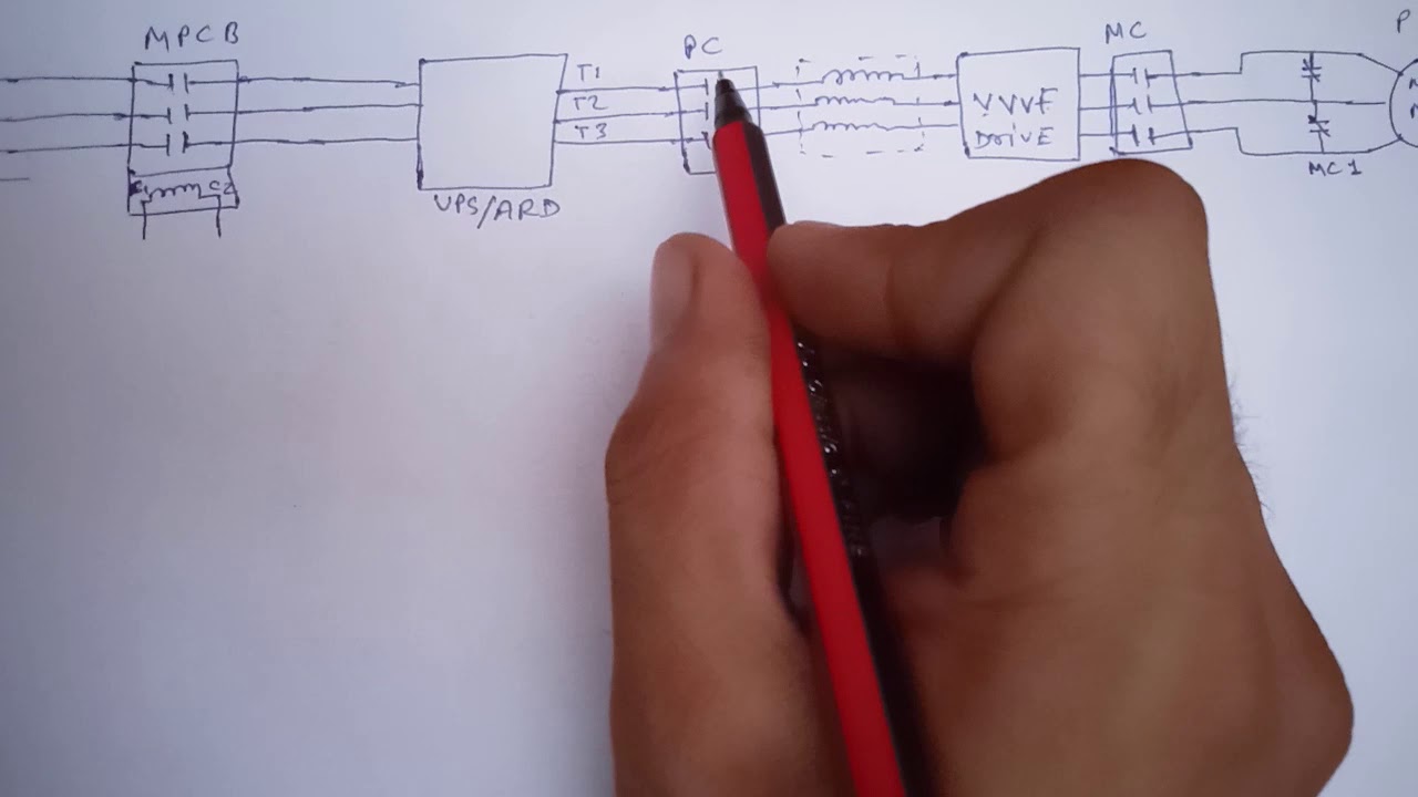 Elevator/Lift power supply wiring diagram - YouTube