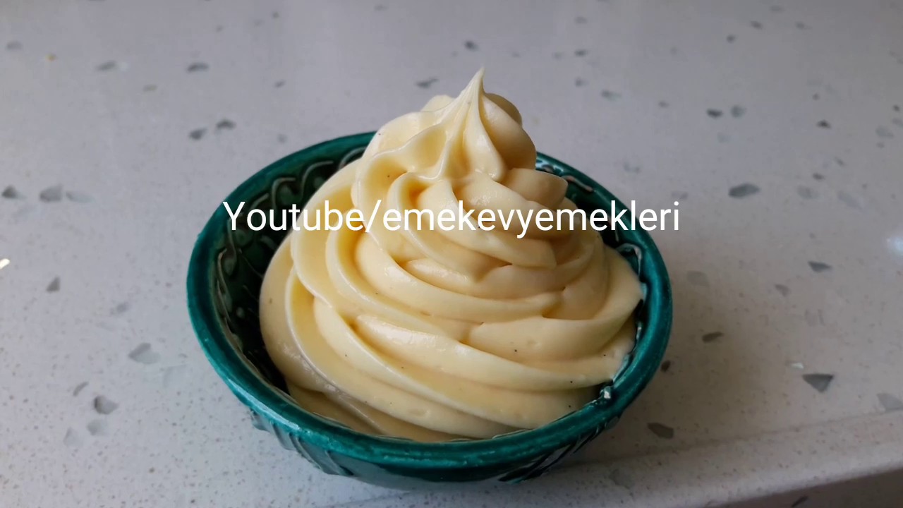 ORJİNAL PASTACI KREMASI NASIL YAPILIR? HOW TO MAKE PASTRYCREAM