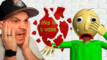 Baldi LOVES His New Vase...