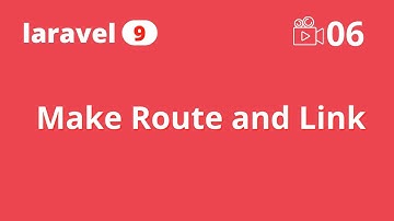 Laravel Route and Link  | Laravel for beginner | Khmer