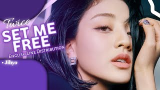 TWICE - SET ME FREE • English Line Distribution