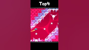Top5 Hardest main levels in GD #shorts
