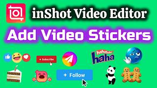 How to add video stickers and GIFs with InShot Video Editor App  screenshot 5