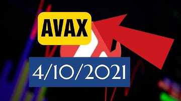 Avax price prediction 4 Oct 2021,Crypto Coin, avax today latest news