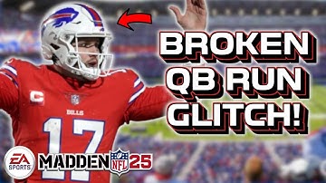 UNSTOPPABLE QB RUN GLITCH! - Madden 25 Tips and Tricks!