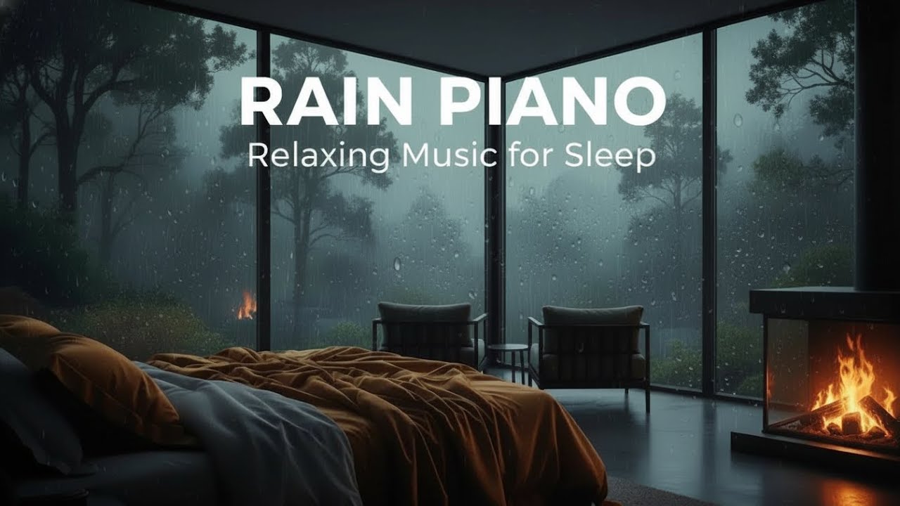 Perfect Rain Sounds For Sleeping - 💯% Sleep BETTER - Relaxing Rainstorm ...