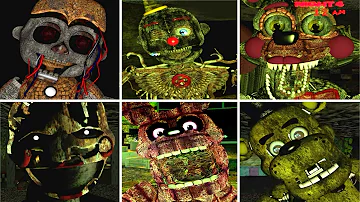 Five Nights at Freddy's: Left to Rust ALL JUMPSCARES!!