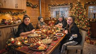 Download Lagu Grandma Prepared a New Year’s Tree and Surprised Her Grandchildren | Village life MP3