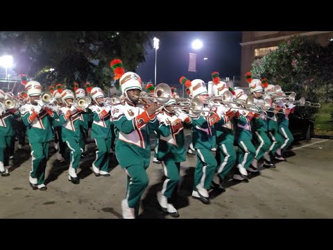 Famu Marching 100 | Marching out / Trombone 