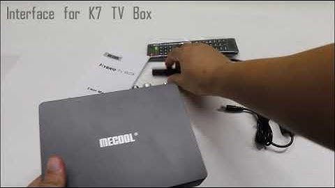 Mecool K7 TV Box Amlogic S905X2 DVB T2 DVB S2 DVB C